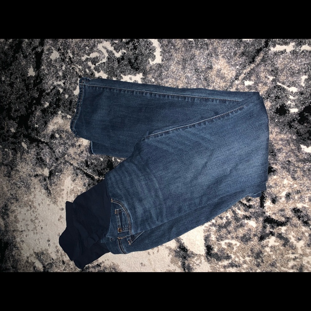 Boot cut maternity jeans